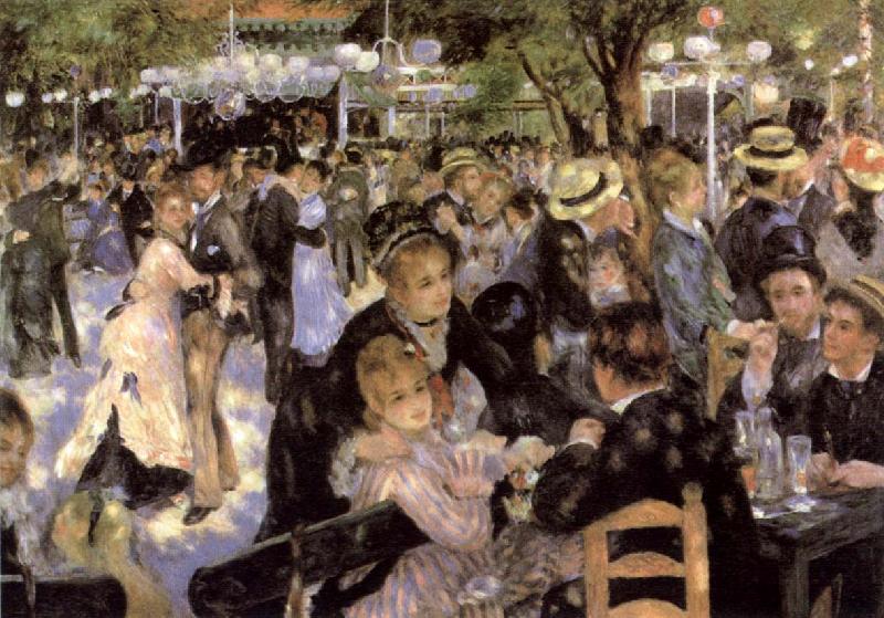 Pierre-Auguste Renoir Le Moulin de la Galette china oil painting image